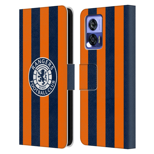 Rangers FC 2023/24 Kit Third Leather Book Wallet Case Cover For Motorola Edge 30 Neo 5G