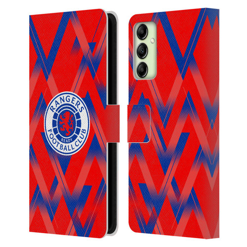 Rangers FC 2023/24 Kit Fourth Leather Book Wallet Case Cover For Samsung Galaxy A14 5G