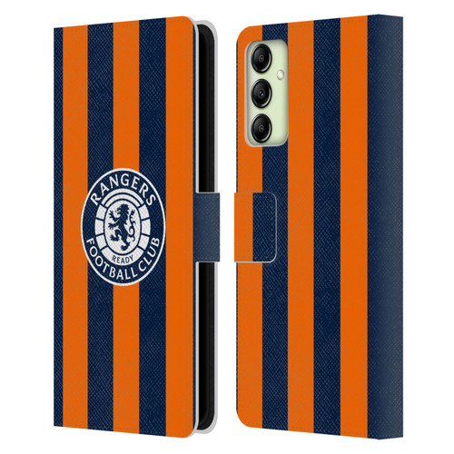 Rangers FC 2023/24 Kit Third Leather Book Wallet Case Cover For Samsung Galaxy A14 5G