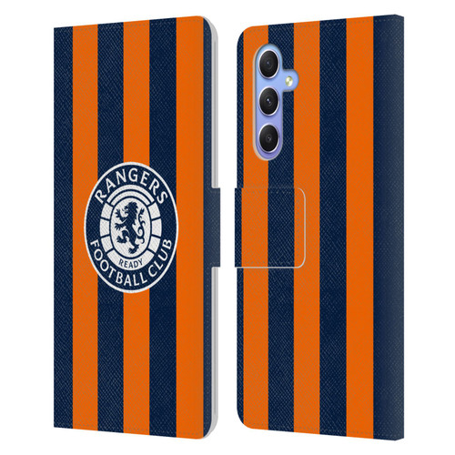 Rangers FC 2023/24 Kit Third Leather Book Wallet Case Cover For Samsung Galaxy A34 5G