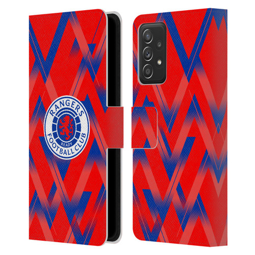 Rangers FC 2023/24 Kit Fourth Leather Book Wallet Case Cover For Samsung Galaxy A52 / A52s / 5G (2021)