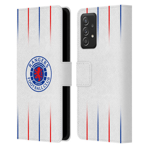 Rangers FC 2023/24 Kit Away Leather Book Wallet Case Cover For Samsung Galaxy A53 5G (2022)