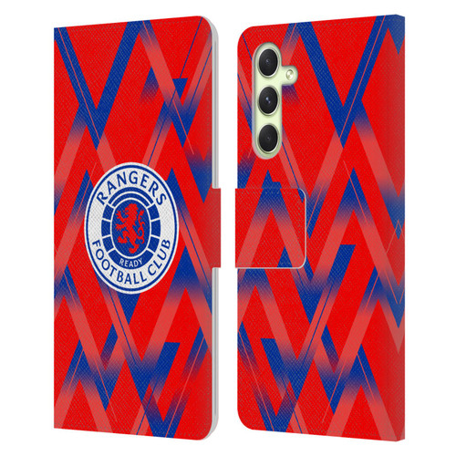 Rangers FC 2023/24 Kit Fourth Leather Book Wallet Case Cover For Samsung Galaxy A54 5G