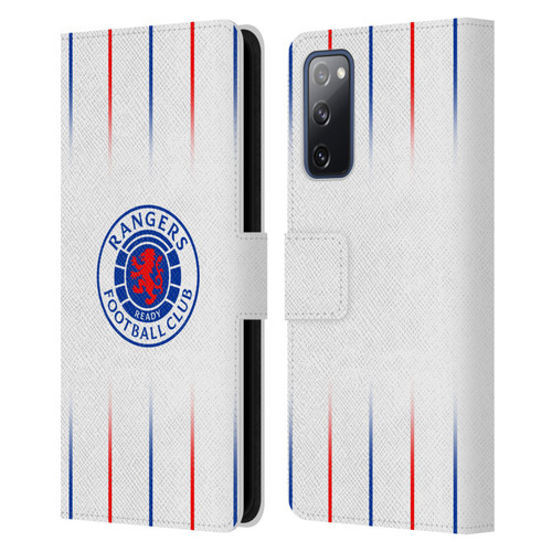 Rangers FC 2023/24 Kit Away Leather Book Wallet Case Cover For Samsung Galaxy S20 FE / 5G
