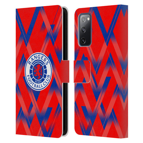 Rangers FC 2023/24 Kit Fourth Leather Book Wallet Case Cover For Samsung Galaxy S20 FE / 5G