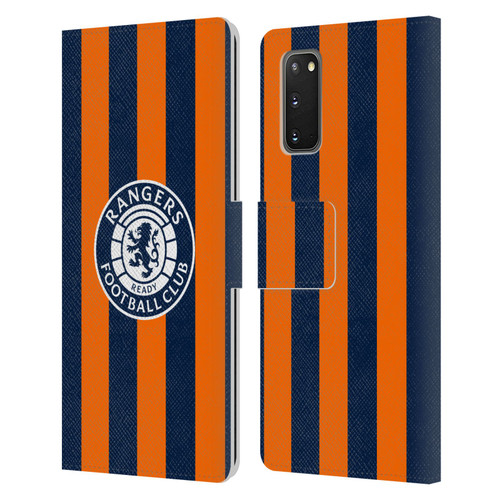 Rangers FC 2023/24 Kit Third Leather Book Wallet Case Cover For Samsung Galaxy S20 / S20 5G