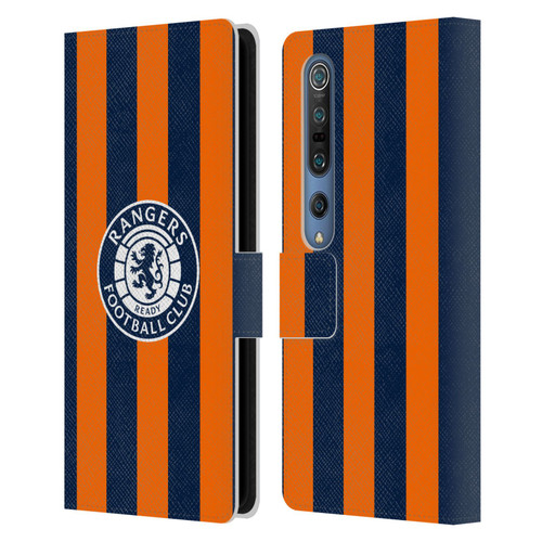 Rangers FC 2023/24 Kit Third Leather Book Wallet Case Cover For Xiaomi Mi 10 5G / Mi 10 Pro 5G