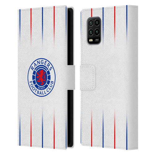 Rangers FC 2023/24 Kit Away Leather Book Wallet Case Cover For Xiaomi Mi 10 Lite 5G