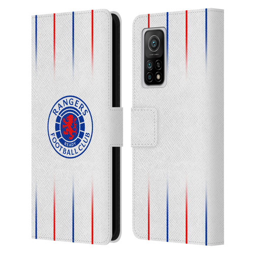 Rangers FC 2023/24 Kit Away Leather Book Wallet Case Cover For Xiaomi Mi 10T 5G
