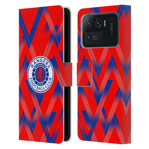 Rangers FC 2023/24 Kit Fourth Leather Book Wallet Case Cover For Xiaomi Mi 11 Ultra