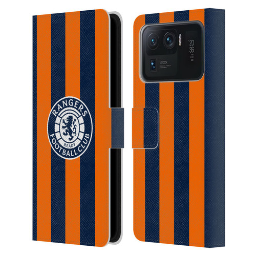 Rangers FC 2023/24 Kit Third Leather Book Wallet Case Cover For Xiaomi Mi 11 Ultra
