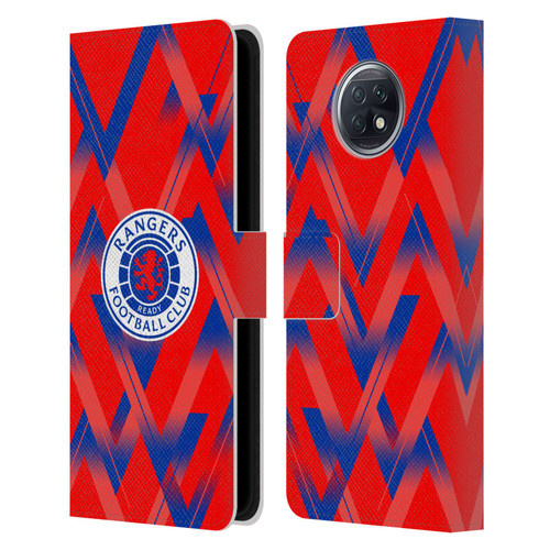 Rangers FC 2023/24 Kit Fourth Leather Book Wallet Case Cover For Xiaomi Redmi Note 9T 5G