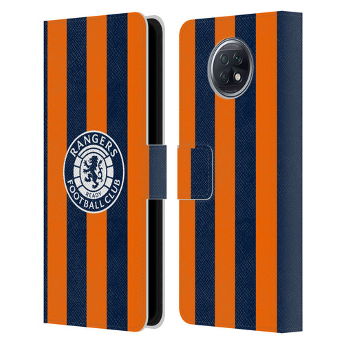 Rangers FC 2023/24 Kit Third Leather Book Wallet Case Cover For Xiaomi Redmi Note 9T 5G
