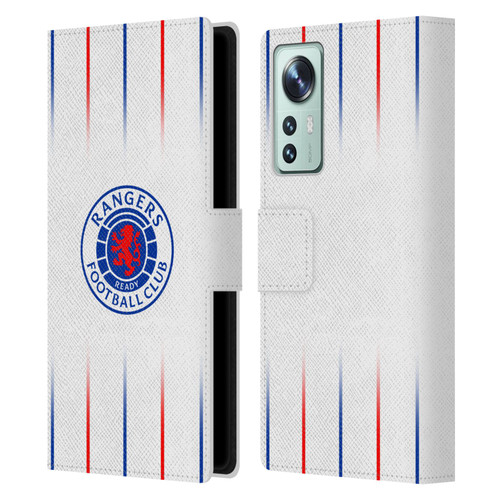 Rangers FC 2023/24 Kit Away Leather Book Wallet Case Cover For Xiaomi 12