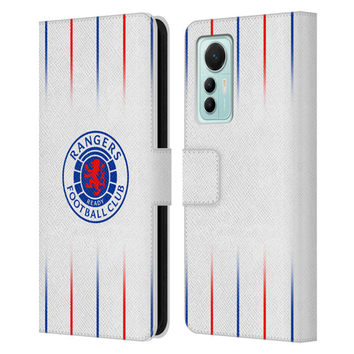 Rangers FC 2023/24 Kit Away Leather Book Wallet Case Cover For Xiaomi 12 Lite
