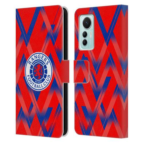 Rangers FC 2023/24 Kit Fourth Leather Book Wallet Case Cover For Xiaomi 12 Lite