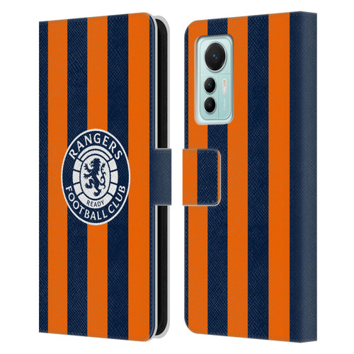 Rangers FC 2023/24 Kit Third Leather Book Wallet Case Cover For Xiaomi 12 Lite