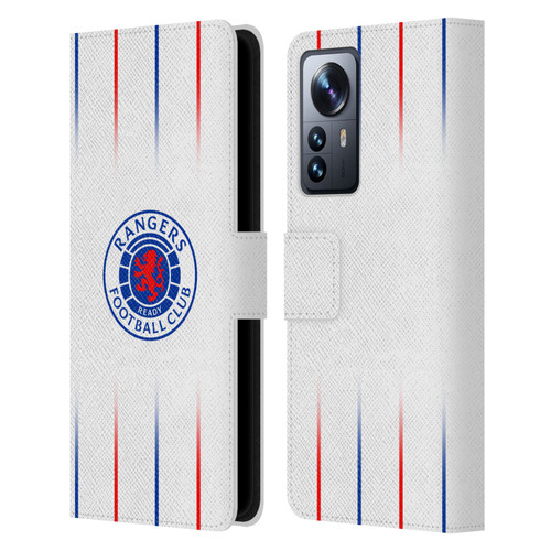 Rangers FC 2023/24 Kit Away Leather Book Wallet Case Cover For Xiaomi 12 Pro