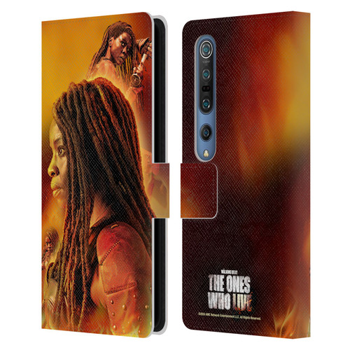 The Walking Dead: The Ones Who Live Key Art Michonne Leather Book Wallet Case Cover For Xiaomi Mi 10 5G / Mi 10 Pro 5G