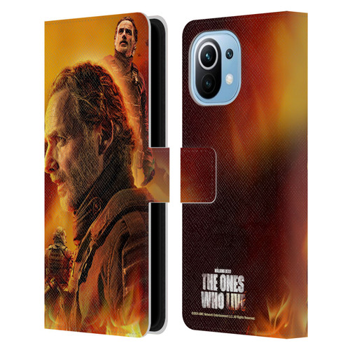 The Walking Dead: The Ones Who Live Key Art Rick Leather Book Wallet Case Cover For Xiaomi Mi 11