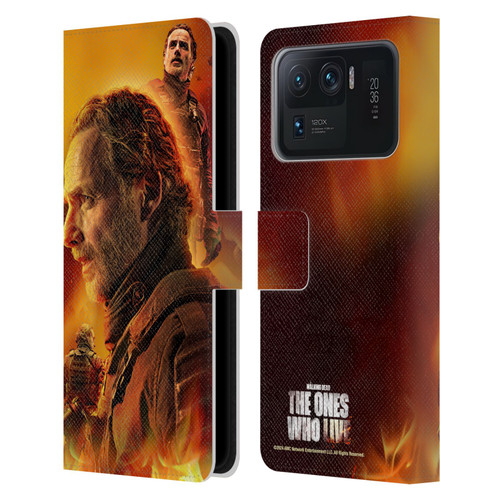 The Walking Dead: The Ones Who Live Key Art Rick Leather Book Wallet Case Cover For Xiaomi Mi 11 Ultra