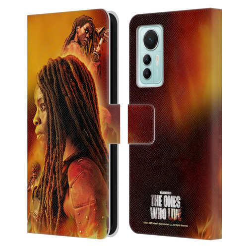 The Walking Dead: The Ones Who Live Key Art Michonne Leather Book Wallet Case Cover For Xiaomi 12 Lite