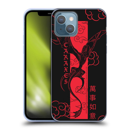 House Of The Dragon: Television Series Year Of The Dragon Caraxes Flying Soft Gel Case for Apple iPhone 13