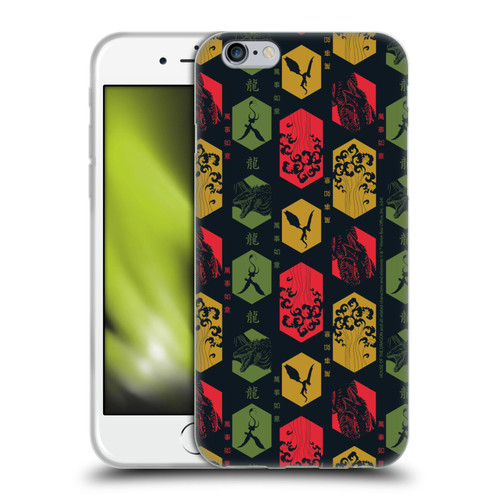 House Of The Dragon: Television Series Year Of The Dragon Pattern Soft Gel Case for Apple iPhone 6 / iPhone 6s