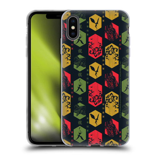 House Of The Dragon: Television Series Year Of The Dragon Pattern Soft Gel Case for Apple iPhone XS Max