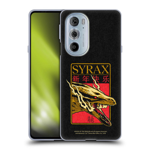 House Of The Dragon: Television Series Year Of The Dragon Syrax Soft Gel Case for Motorola Edge X30