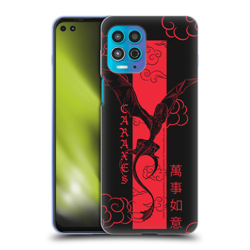 House Of The Dragon: Television Series Year Of The Dragon Caraxes Flying Soft Gel Case for Motorola Moto G100