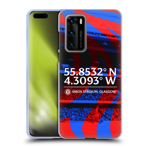 Rangers FC Crest Stadium Soft Gel Case for Huawei P40 5G