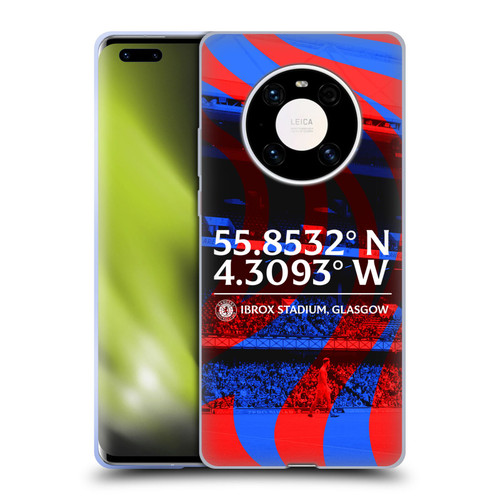 Rangers FC Crest Stadium Soft Gel Case for Huawei Mate 40 Pro 5G