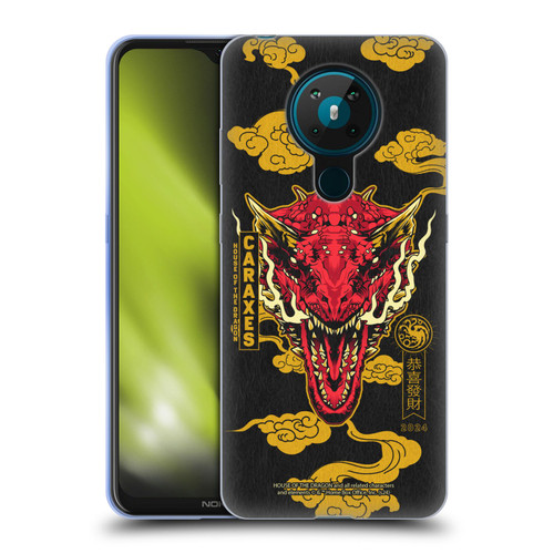 House Of The Dragon: Television Series Year Of The Dragon Caraxes Soft Gel Case for Nokia 5.3