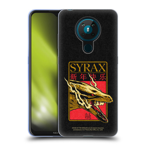 House Of The Dragon: Television Series Year Of The Dragon Syrax Soft Gel Case for Nokia 5.3