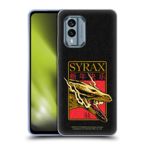 House Of The Dragon: Television Series Year Of The Dragon Syrax Soft Gel Case for Nokia X30