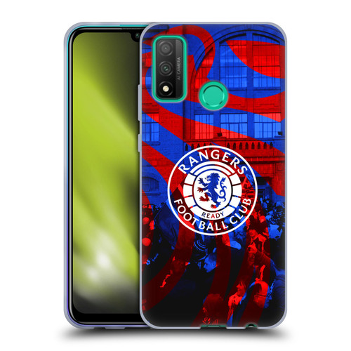 Rangers FC Crest Logo Stadium Soft Gel Case for Huawei P Smart (2020)