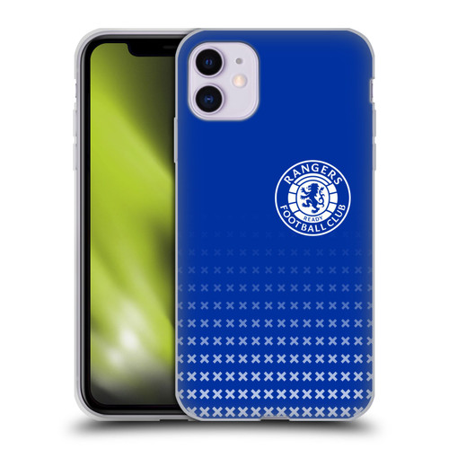 Rangers FC Crest Matchday Soft Gel Case for Apple iPhone 11