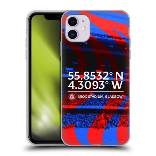 Rangers FC Crest Stadium Soft Gel Case for Apple iPhone 11