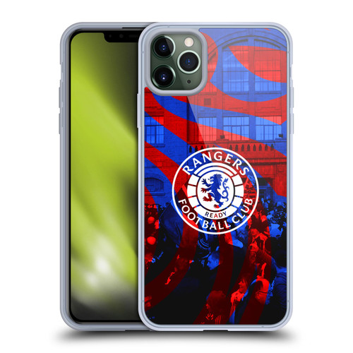 Rangers FC Crest Logo Stadium Soft Gel Case for Apple iPhone 11 Pro Max & MagSafe