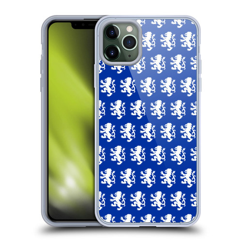 Rangers FC Crest Pattern Soft Gel Case for Apple iPhone 11 Pro Max