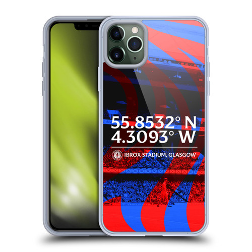 Rangers FC Crest Stadium Soft Gel Case for Apple iPhone 11 Pro Max