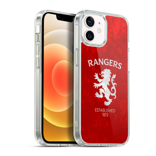 Rangers FC Crest Lion Rampant Soft Gel Case for Apple iPhone 12 / iPhone 12 Pro & MagSafe