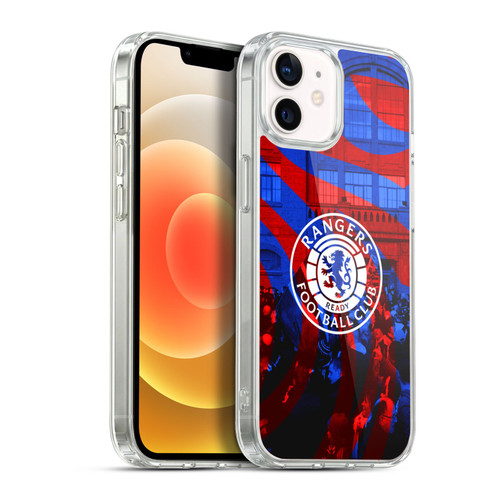 Rangers FC Crest Logo Stadium Soft Gel Case for Apple iPhone 12 / iPhone 12 Pro & MagSafe