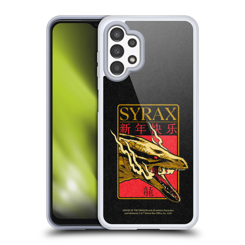 House Of The Dragon: Television Series Year Of The Dragon Syrax Soft Gel Case for Samsung Galaxy A13 (2022)