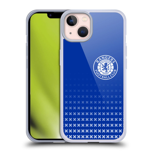 Rangers FC Crest Matchday Soft Gel Case for Apple iPhone 13 & MagSafe