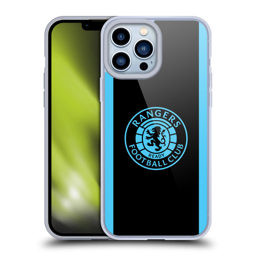 Rangers FC Crest Light Blue Soft Gel Case for Apple iPhone 13 Pro Max & MagSafe