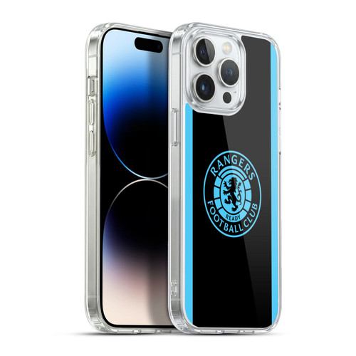 Rangers FC Crest Light Blue Soft Gel Case for Apple iPhone 13 Pro Max & MagSafe