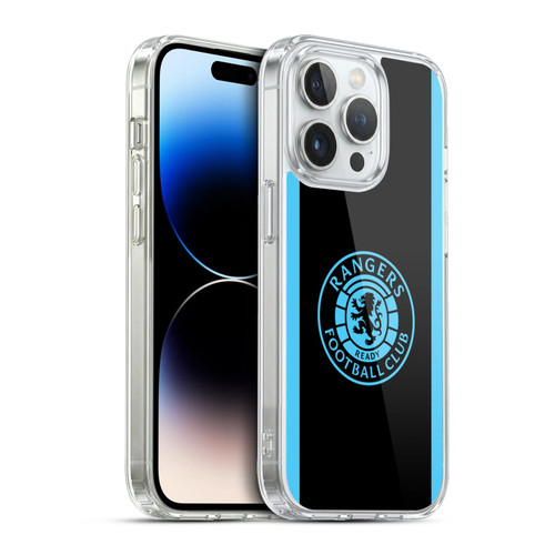 Rangers FC Crest Light Blue Soft Gel Case for Apple iPhone 13 Pro & MagSafe
