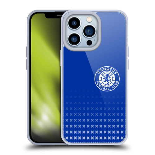 Rangers FC Crest Matchday Soft Gel Case for Apple iPhone 13 Pro